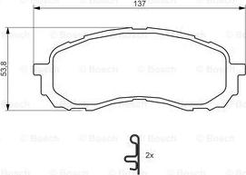 BOSCH 0 986 494 373 - Jarrupala, levyjarru inparts.fi