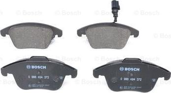 BOSCH 0 986 494 372 - Jarrupala, levyjarru inparts.fi