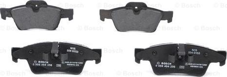 BOSCH 0 986 494 256 - Jarrupala, levyjarru inparts.fi