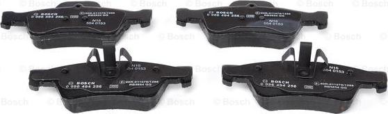 BOSCH 0 986 494 256 - Jarrupala, levyjarru inparts.fi