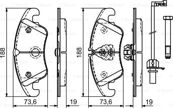 BOSCH 0 986 494 201 - Jarrupala, levyjarru inparts.fi