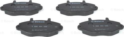 BOSCH 0 986 494 289 - Jarrupala, levyjarru inparts.fi