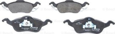 BOSCH 0 986 494 284 - Jarrupala, levyjarru inparts.fi