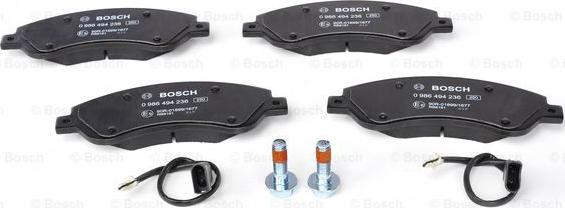 BOSCH 0 986 494 236 - Jarrupala, levyjarru inparts.fi