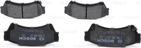 BOSCH 0 986 494 221 - Jarrupala, levyjarru inparts.fi