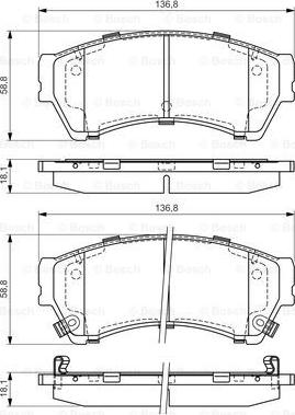 BOSCH 0 986 494 221 - Jarrupala, levyjarru inparts.fi