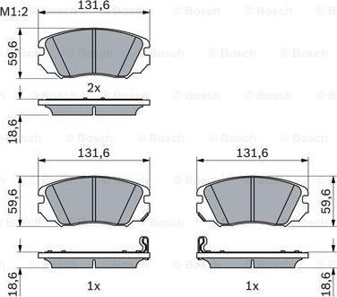 BOSCH 0 986 494 279 - Jarrupala, levyjarru inparts.fi