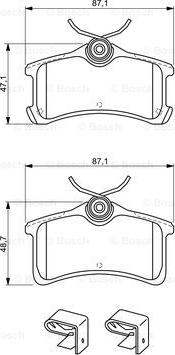 BOSCH 0 986 494 274 - Jarrupala, levyjarru inparts.fi