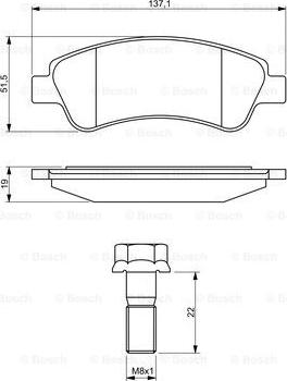 BOSCH 0 986 494 270 - Jarrupala, levyjarru inparts.fi