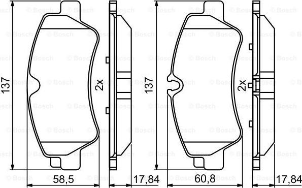 BOSCH 0 986 494 796 - Jarrupala, levyjarru inparts.fi