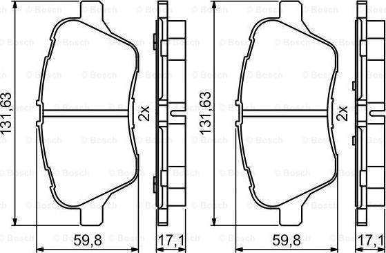 BOSCH 0 986 494 792 - Jarrupala, levyjarru inparts.fi