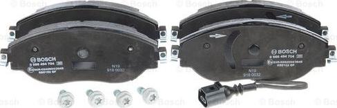 BOSCH 0 986 494 704 - Jarrupala, levyjarru inparts.fi