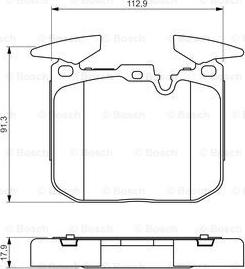 BOSCH 0 986 494 701 - Jarrupala, levyjarru inparts.fi