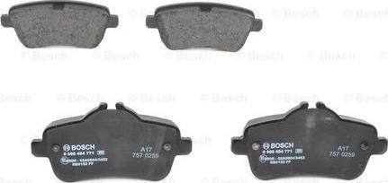 BOSCH 0 986 494 771 - Jarrupala, levyjarru inparts.fi