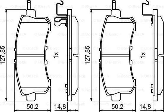 BOSCH 0 986 494 778 - Jarrupala, levyjarru inparts.fi