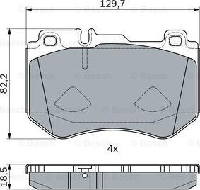 BOSCH 0 986 494 777 - Jarrupala, levyjarru inparts.fi