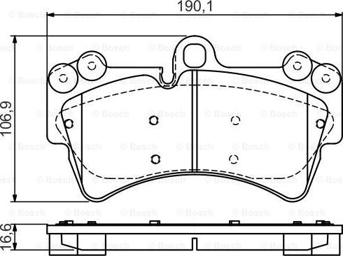 BOSCH 0986495435 - Jarrupala, levyjarru inparts.fi