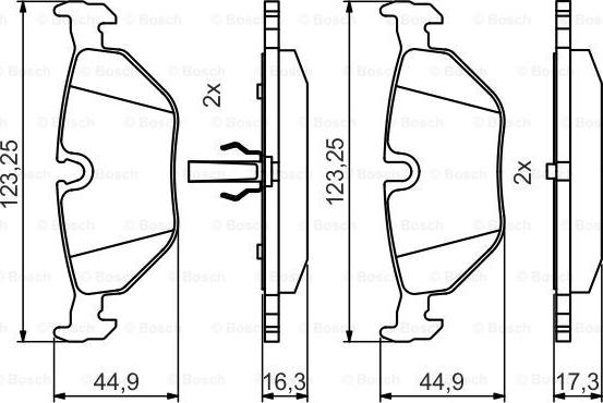 BOSCH 0 986 495 470 - Jarrupala, levyjarru inparts.fi