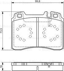 BOSCH 0 986 495 057 - Jarrupala, levyjarru inparts.fi