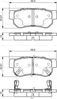 BOSCH 0 986 495 022 - Jarrupala, levyjarru inparts.fi