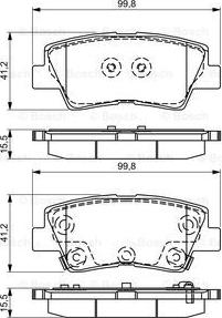 BOSCH 0 986 495 309 - Jarrupala, levyjarru inparts.fi