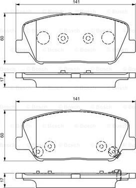 BOSCH 0 986 495 337 - Jarrupala, levyjarru inparts.fi