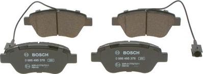 BOSCH 0 986 495 378 - Jarrupala, levyjarru inparts.fi