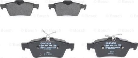 BOSCH 0 986 495 216 - Jarrupala, levyjarru inparts.fi