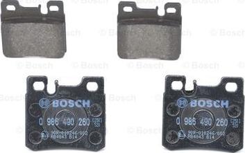 BOSCH 0 986 490 260 - Jarrupala, levyjarru inparts.fi