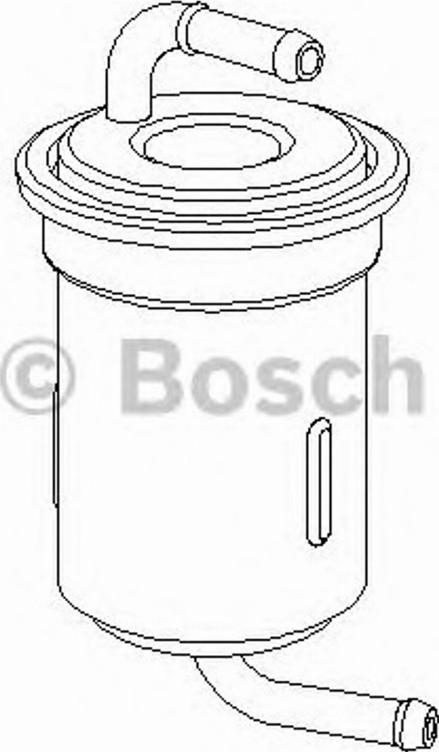 BOSCH 0986450510 - Polttoainesuodatin inparts.fi