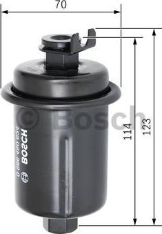 BOSCH 0 986 450 624 - Polttoainesuodatin inparts.fi