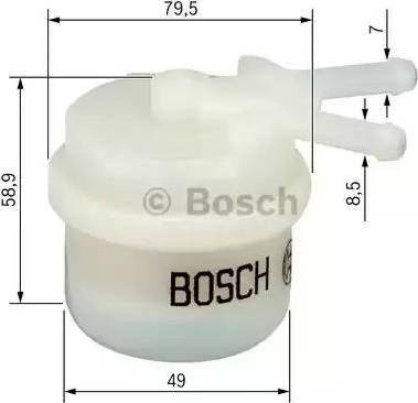 BOSCH 0 986 450 039 - Polttoainesuodatin inparts.fi