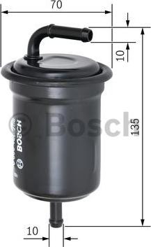 BOSCH 0 986 450 106 - Polttoainesuodatin inparts.fi