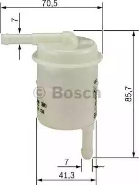 BOSCH 0 986 450 138 - Polttoainesuodatin inparts.fi