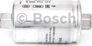 BOSCH 0 986 450 124 - Polttoainesuodatin inparts.fi