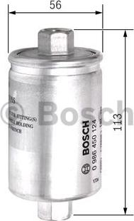 BOSCH 0 986 450 124 - Polttoainesuodatin inparts.fi