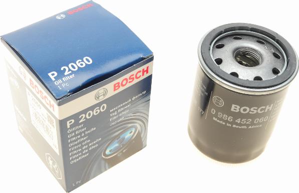 BOSCH 0 986 452 060 - Öljynsuodatin inparts.fi