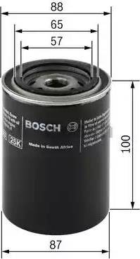 BOSCH 0 986 452 006 - Öljynsuodatin inparts.fi