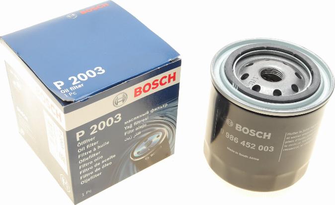 BOSCH 0 986 452 003 - Öljynsuodatin inparts.fi