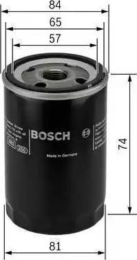 BOSCH 0 986 452 916 - Öljynsuodatin inparts.fi