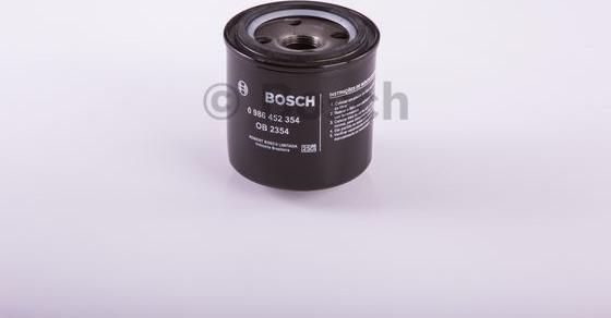 BOSCH 0 986 452 354 - Öljynsuodatin inparts.fi