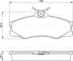 BOSCH 0 986 469 790 - Jarrupala, levyjarru inparts.fi