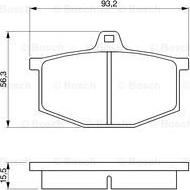 BOSCH 0 986 464 801 - Jarrupala, levyjarru inparts.fi