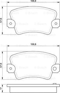 BOSCH 0 986 464 881 - Jarrupala, levyjarru inparts.fi