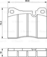 BOSCH 0 986 464 372 - Jarrupala, levyjarru inparts.fi