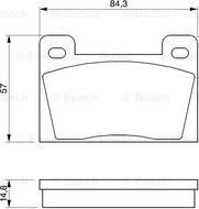 BOSCH 0 986 465 610 - Jarrupala, levyjarru inparts.fi