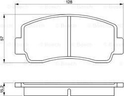 BOSCH 0 986 465 111 - Jarrupala, levyjarru inparts.fi