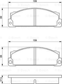 BOSCH 0 986 466 471 - Jarrupala, levyjarru inparts.fi