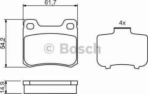 BOSCH 986466871 - Jarrupala, levyjarru inparts.fi