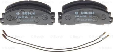 BOSCH 0 986 460 946 - Jarrupala, levyjarru inparts.fi